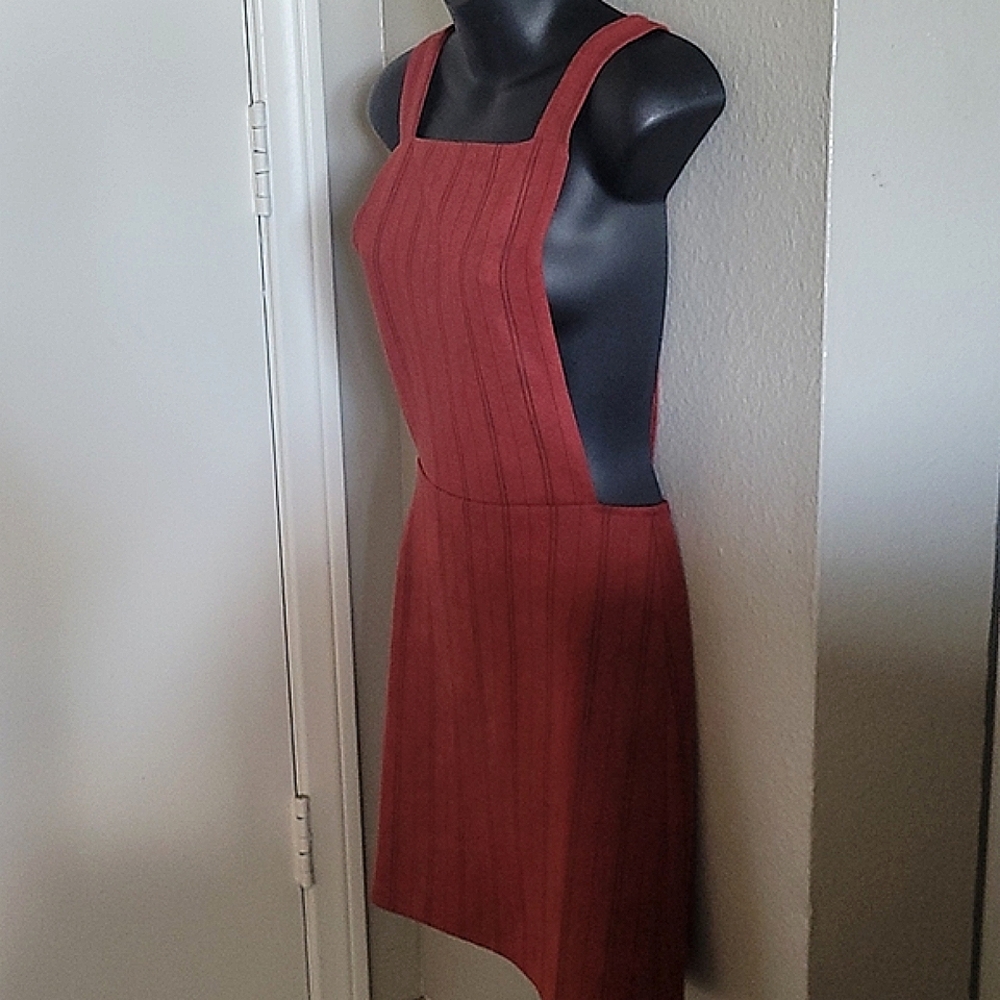 Backless overall dress/ skirt